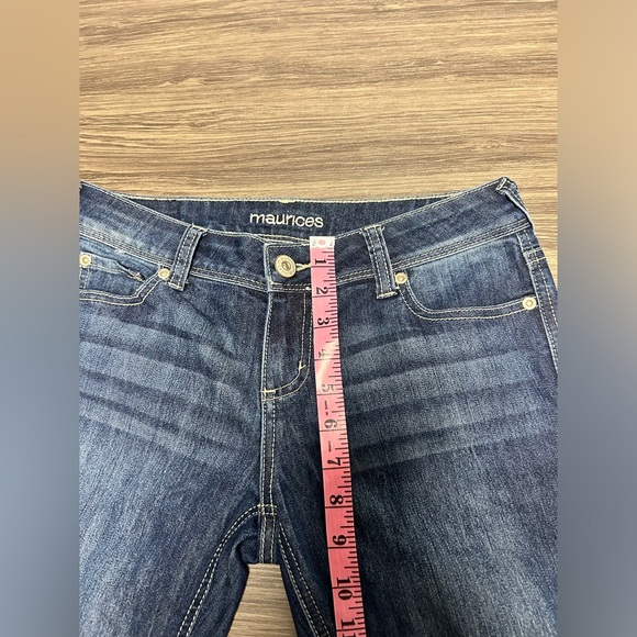 Maurice's Straight Jeans Size 3/4 Short - Picture 4 of 8